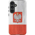 Poland Flag Distressed Galaxy S25 Impact Case
